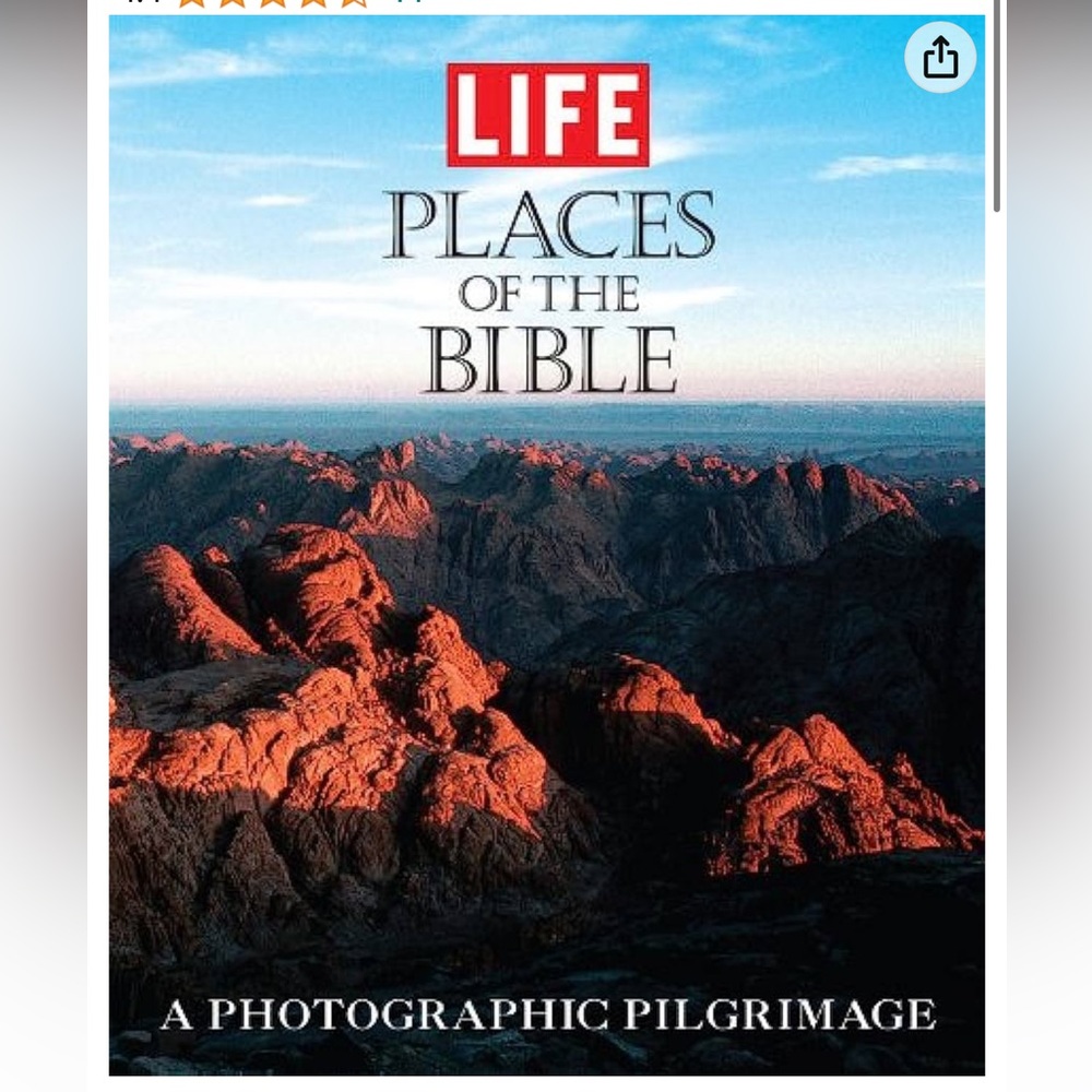 LIFE Places of the Bible: A Photographic Pilgrimage in the Holy Land (Paperback)